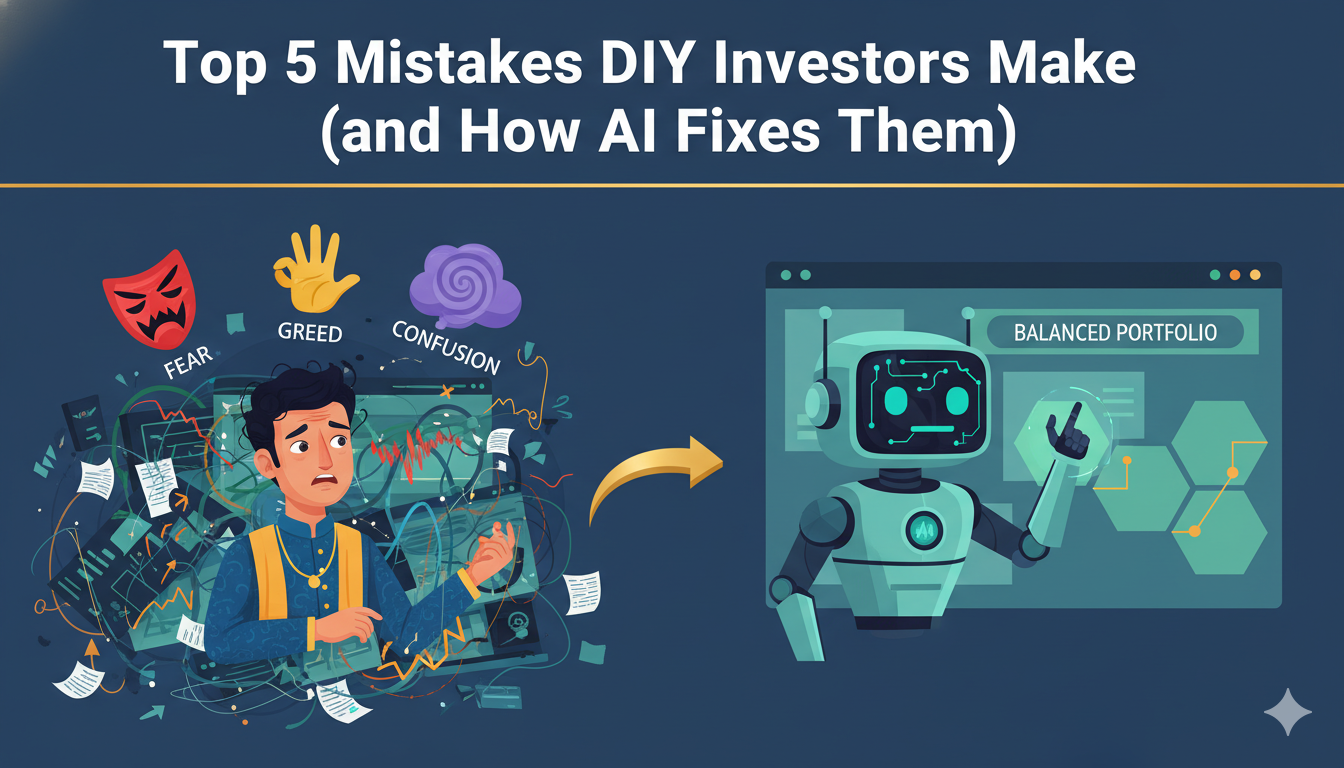 DIY investing mistakes people make and how AI can correct it 